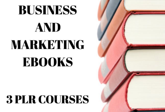 I will send 200 MRR business and marketing ebooks and 3 plr courses