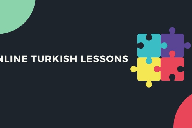 I will teach you turkish online