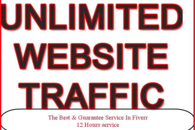 I will teach You Where You Can Get Unlimited cheap TRAFFIC To Your Website Quickly