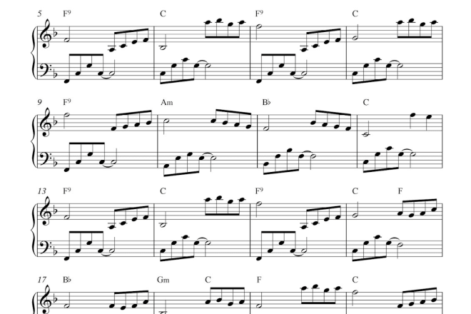 I will transcribe your audio file to sheet music for any instrument