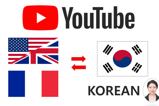 I will translate and synchronize your youtube video in korean