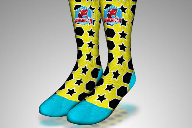 I will unique socks design 24 hours