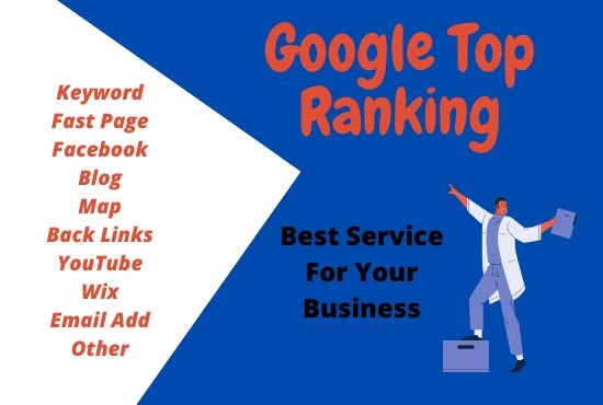 I will up your website on google top ranking very quickly