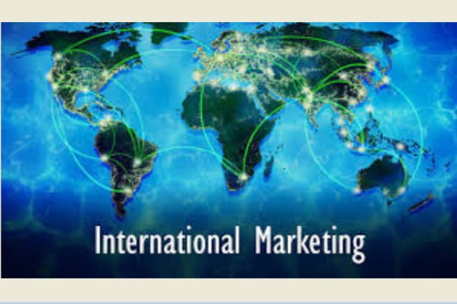 I will write international marketing and marketing research reports and proposals