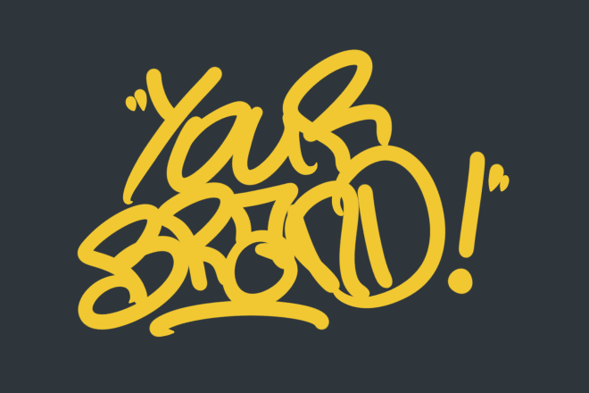 I will create a digital graffiti handstyle for you