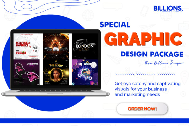 I will create and edit professional logo, flyers, graphics for you