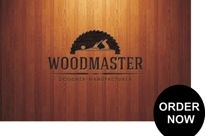 I will create fast and amazing wood, carpentry, epoxy etc logo design
