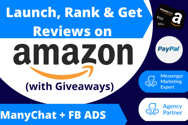 I will create manychat bot, facebook ads for your amazon business