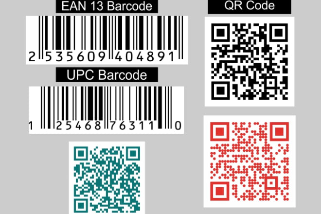 I will create unique barcode and qr code, upc for your products