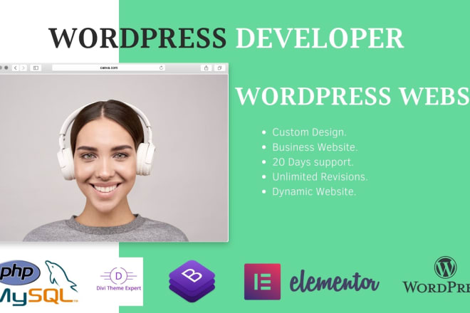 I will design a killer wordpress website for your ecommerce store