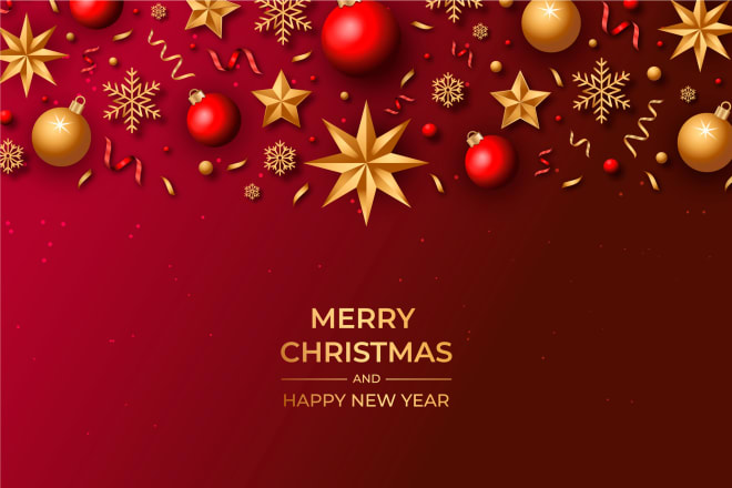 I will design a professional animated christmas,newyear card