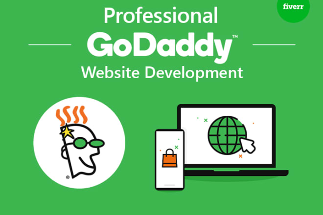 I will design godaddy website and redesign godaddy website