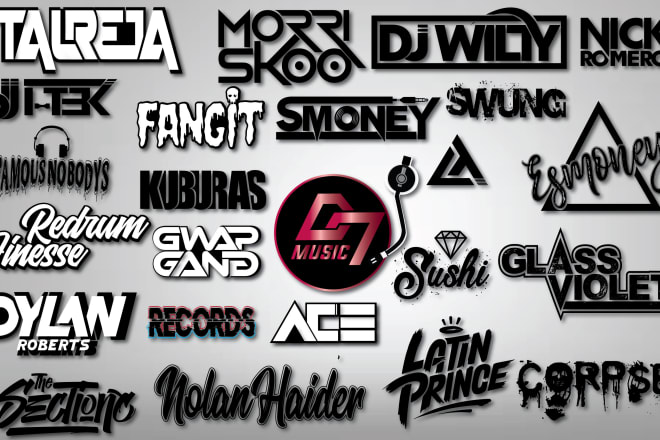 I will design outstanding dj band and music logo within 24 hours