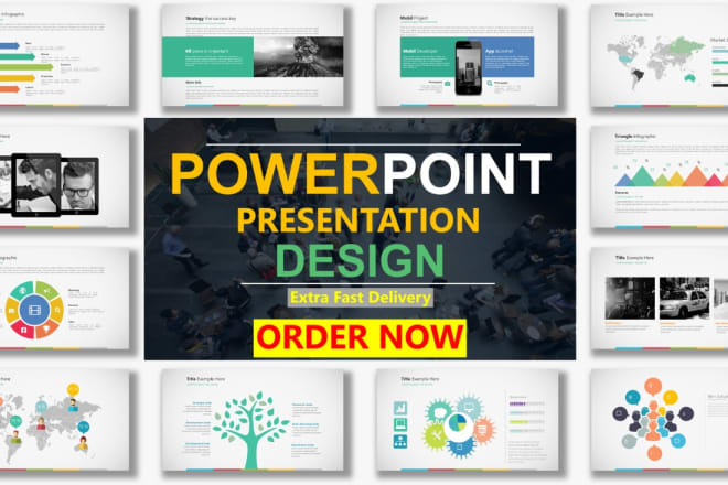 I will design powerpoint presentation and powerpoint videos