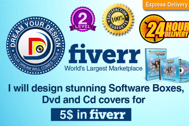I will design stunning Software Boxes,Dvd and Cd covers