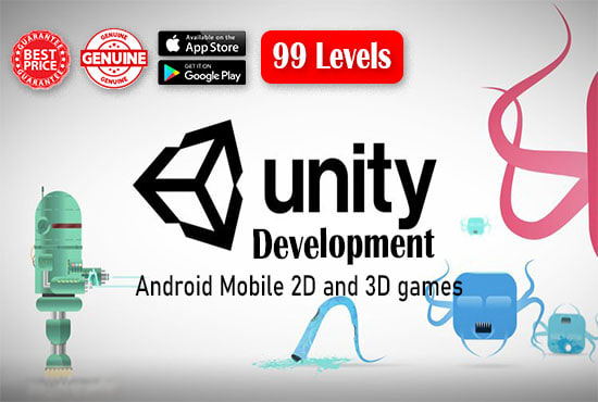 I will develop a android mobile 2d and 3d game