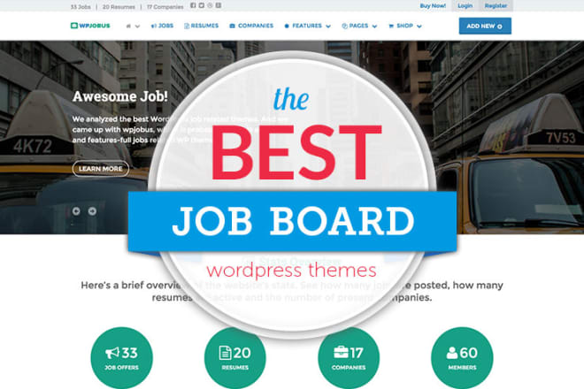 I will develop staffing hiring job board agency recruitment website