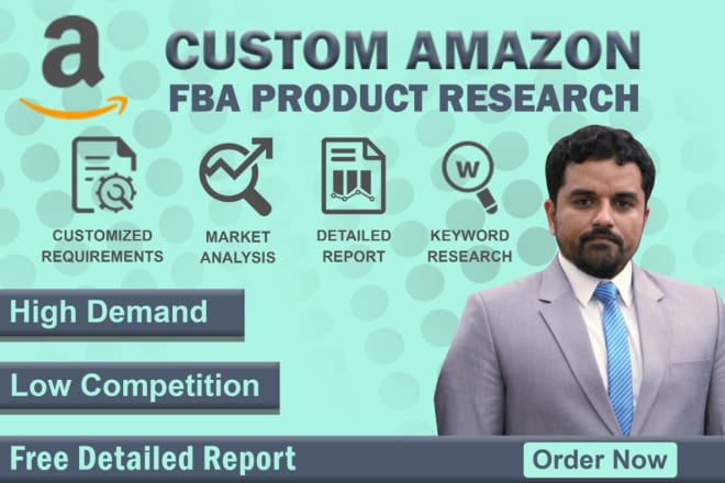 I will do amazon fba product research and product research amazon for fba private label