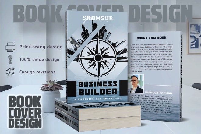 I will do awesome book cover design, cover design, book design