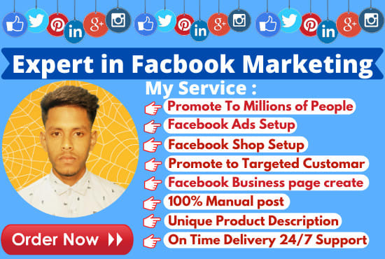 I will do facebook marketing and promotion your targeted audience