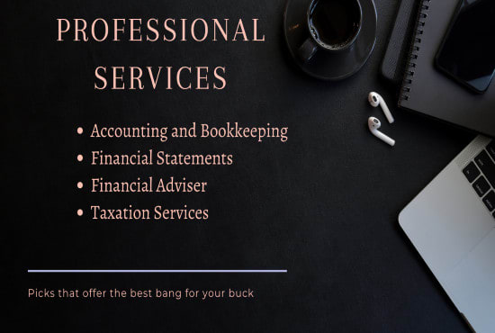 I will do financial consulting, accounting and tax services