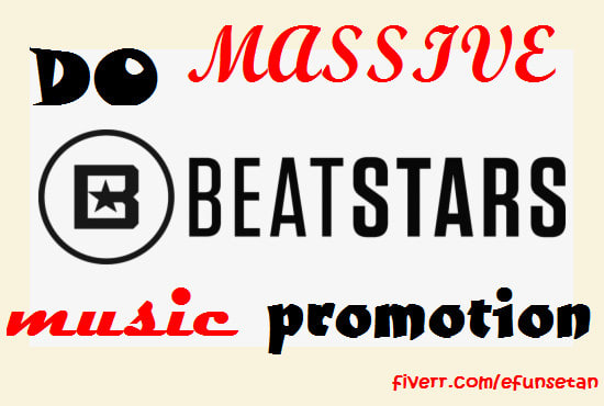 I will do massive beatstars music promotion and music marketing