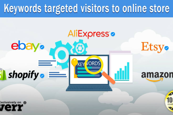 I will drive keywords targeted traffic from google to promote your online store