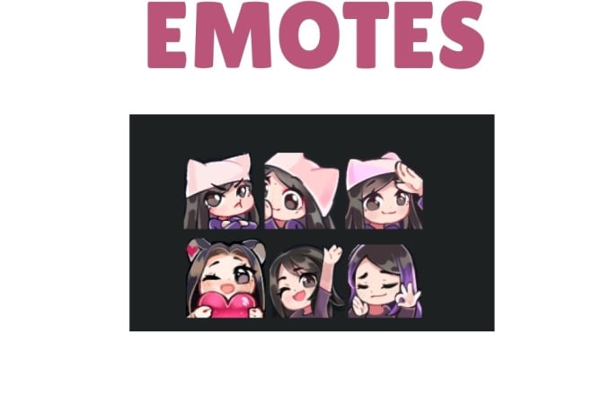 I will emotes commission for twitch