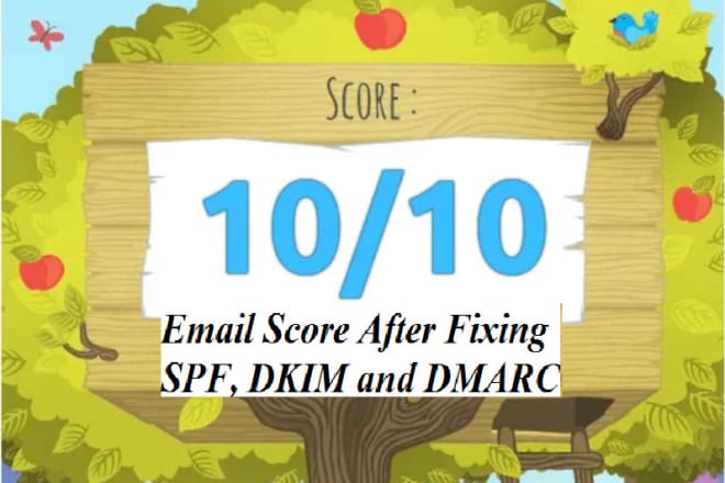 I will fix spf, dkim, dmarc for better inbox delivery and reduce spam