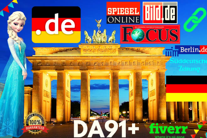 I will german backlinks from top deutsche news sites, de link building, deutsche seo
