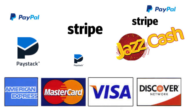 I will integrate stripe, paypal, other to your website in 24 hours