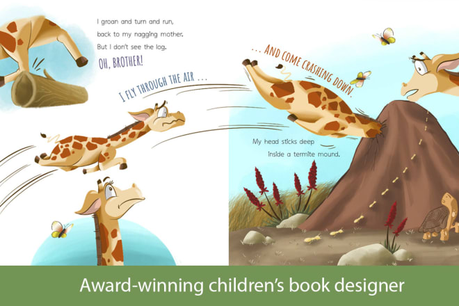 I will layout and design your childrens book