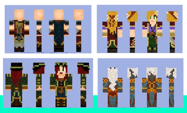 I will make a custom skin for your mc avatar