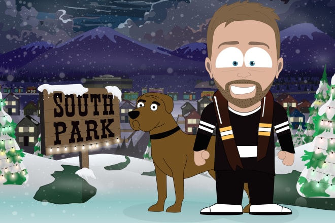 I will make a south park character, christmas gift