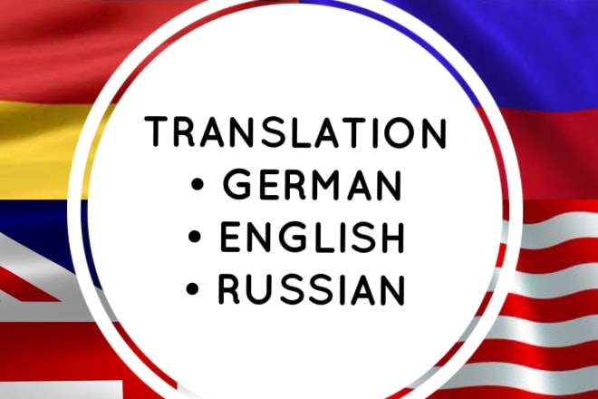 I will manually translate german, english, russian, french works