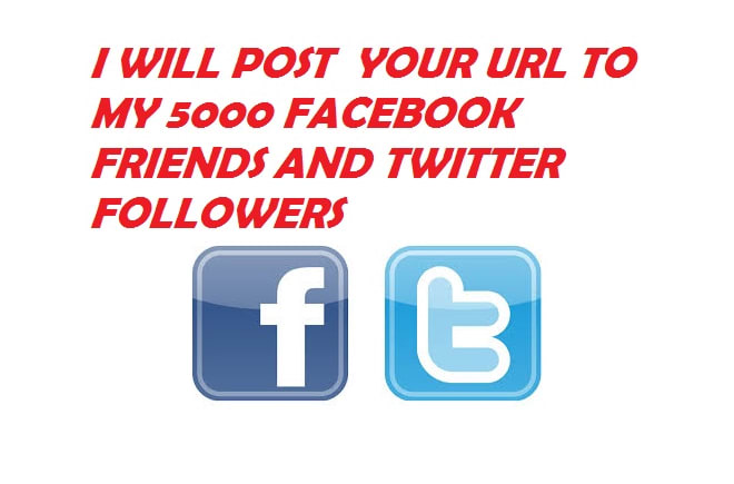 I will promote your product or service to my 10,000 followers on facebook, twitter