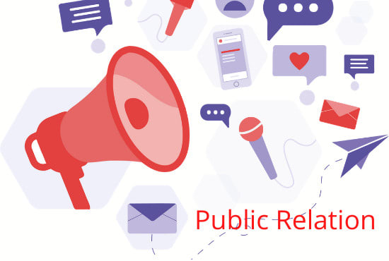I will provide public relations services, digital marketing