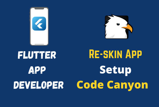 I will reskin any flutter app of codecanyon in 24hrs