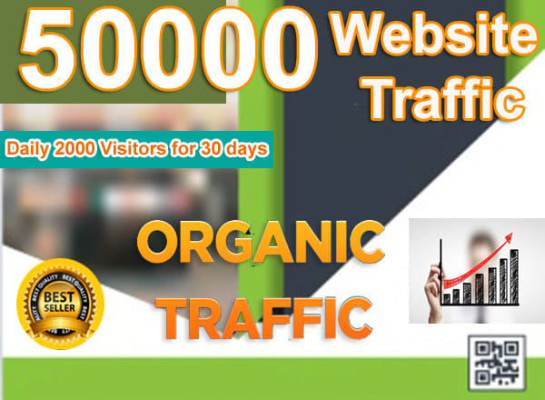 I will send 50,000 unique ip organic targeted traffic