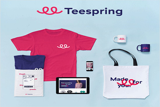 I will setup your online teespring store, teepublic store with amazing designs