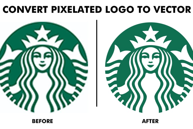 I will vector trace, redraw, convert your logo or image to vector