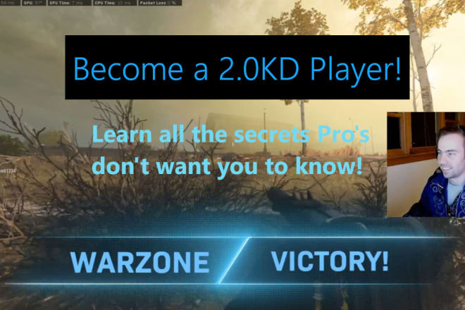 I will coach you to become a professional call of duty warzone player