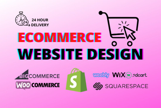 I will create ecommerce website on wordpress shopify squarespace weebly wix