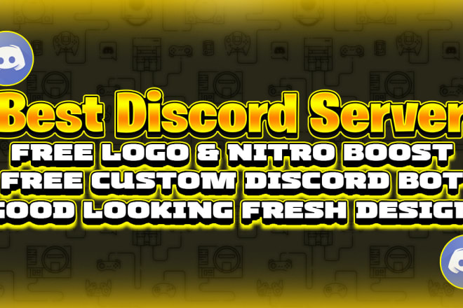 I will design and setup your best discord server