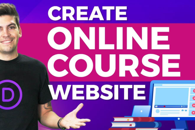 I will develop thinkific, kajabi and teachable online course website and landing page