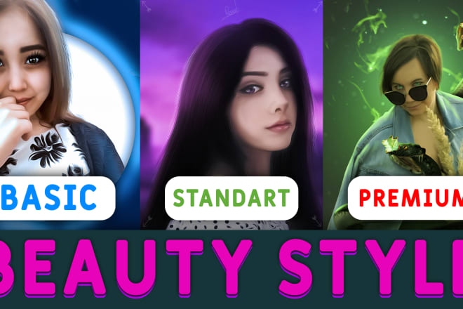 I will draw digital realistic custom portraits,avatars