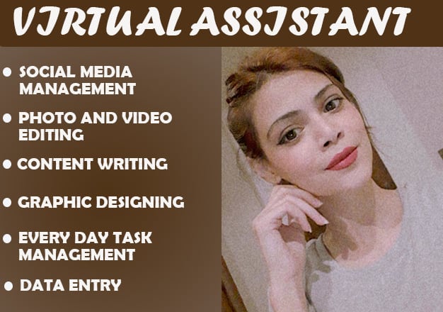 I will be your reliable virtual assistant and social media manager