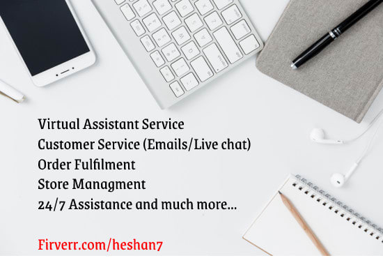 I will be your virtual assistant or customer service assistant