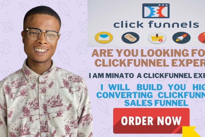I will build high converting clickfunnels sales funnel and shopify sales funnel