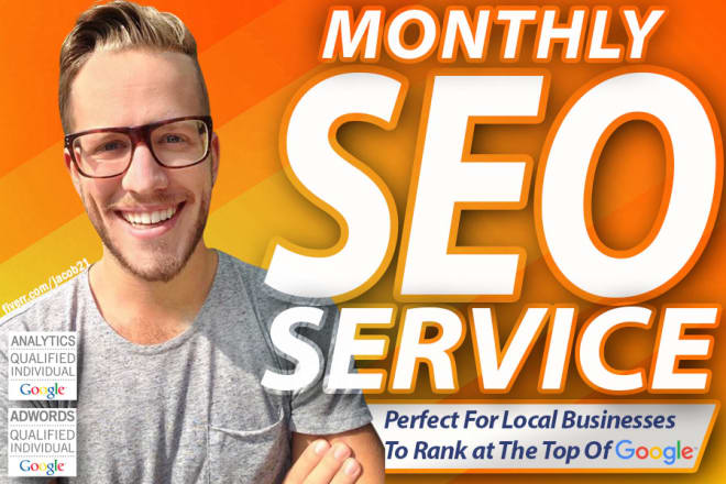 I will complete monthly SEO service with high quality backlinks for google top ranking